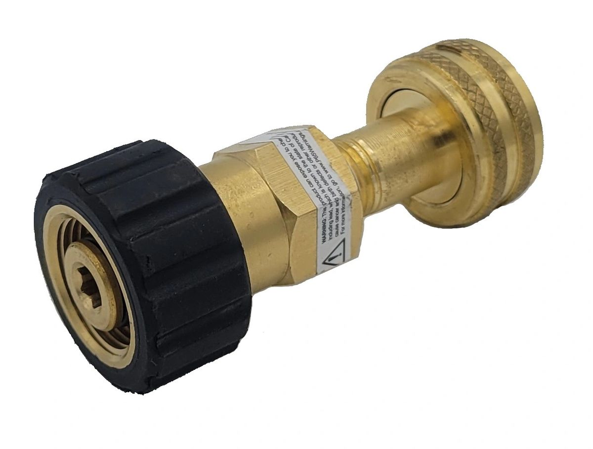 M2214mm to 3/4" Garden Hose Adapter